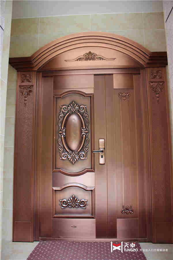 家用入戶門(mén)銅門(mén)西安戶縣太平峪九龍灣別墅入戶銅門(mén)秦嶺別墅IMG_7733.JPG